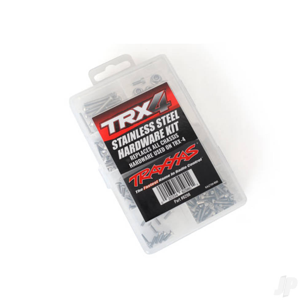 Traxxas Hardware kit, stainless Steel, TRX-4 (contains all stainless Steel - TRX8298 Main