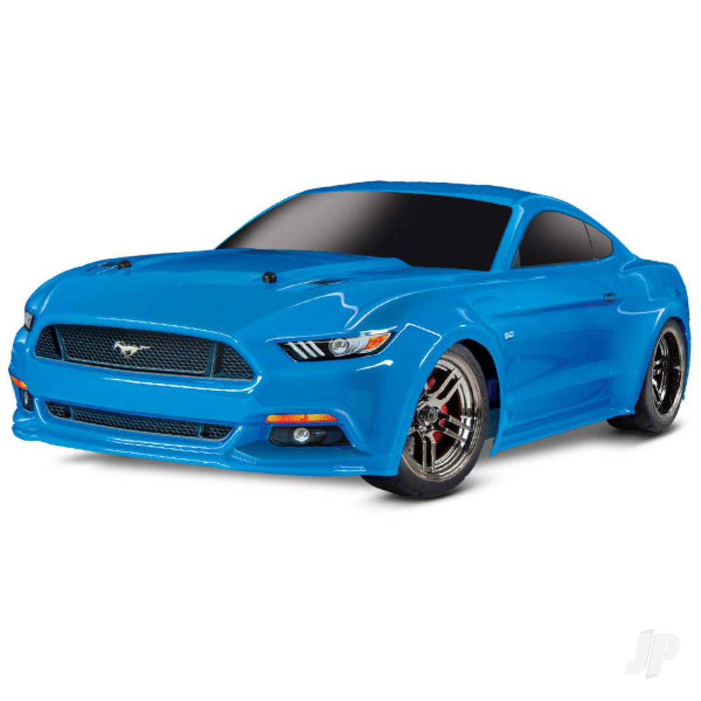 Traxxas BlueX Ford Mustang GT 1:10 AWD Electric Supercar (+ TQ 2-ch, XL-5, Titan 500) TRX83044-4-BLUEX