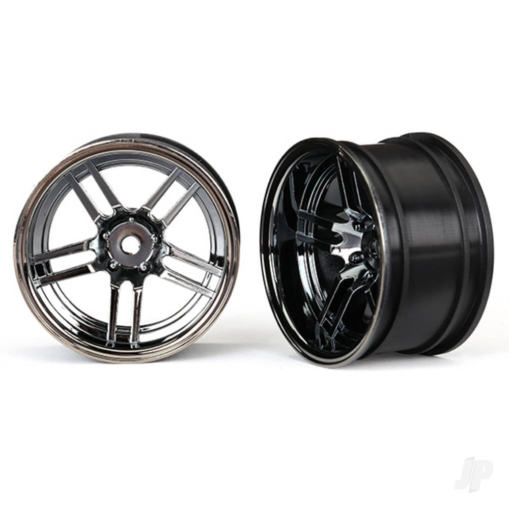 Traxxas Wheels, 1.9in Split-Spoke (wide, Rear) (2 pcs) TRX8372