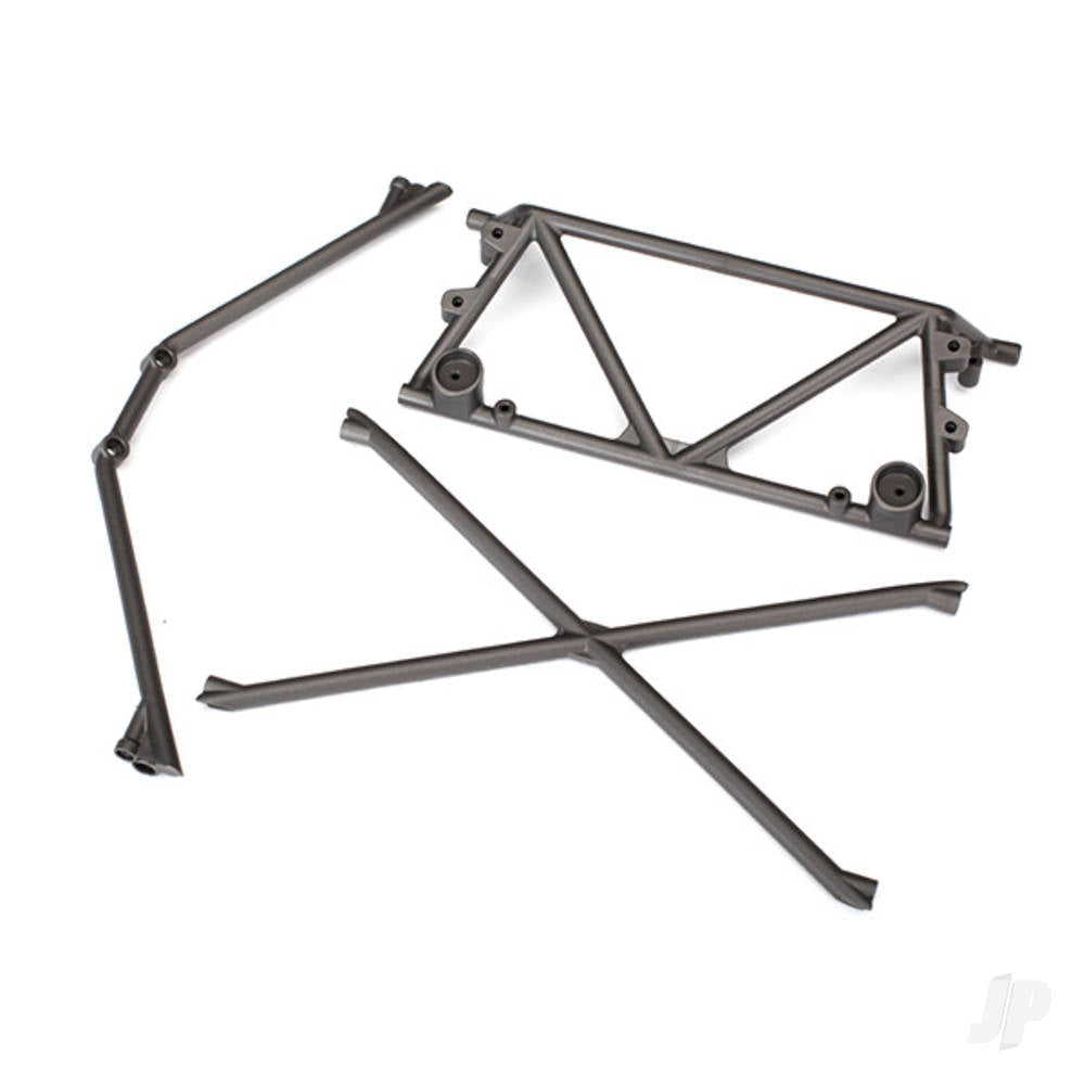 Traxxas Tube Chassis, Center support / cage top / Rear cage support TRX8433