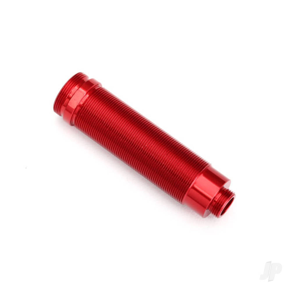 Traxxas Body, GTR shock, 64mm, aluminium (Red-anodised) (Front or Rear, threaded) TRX8452R