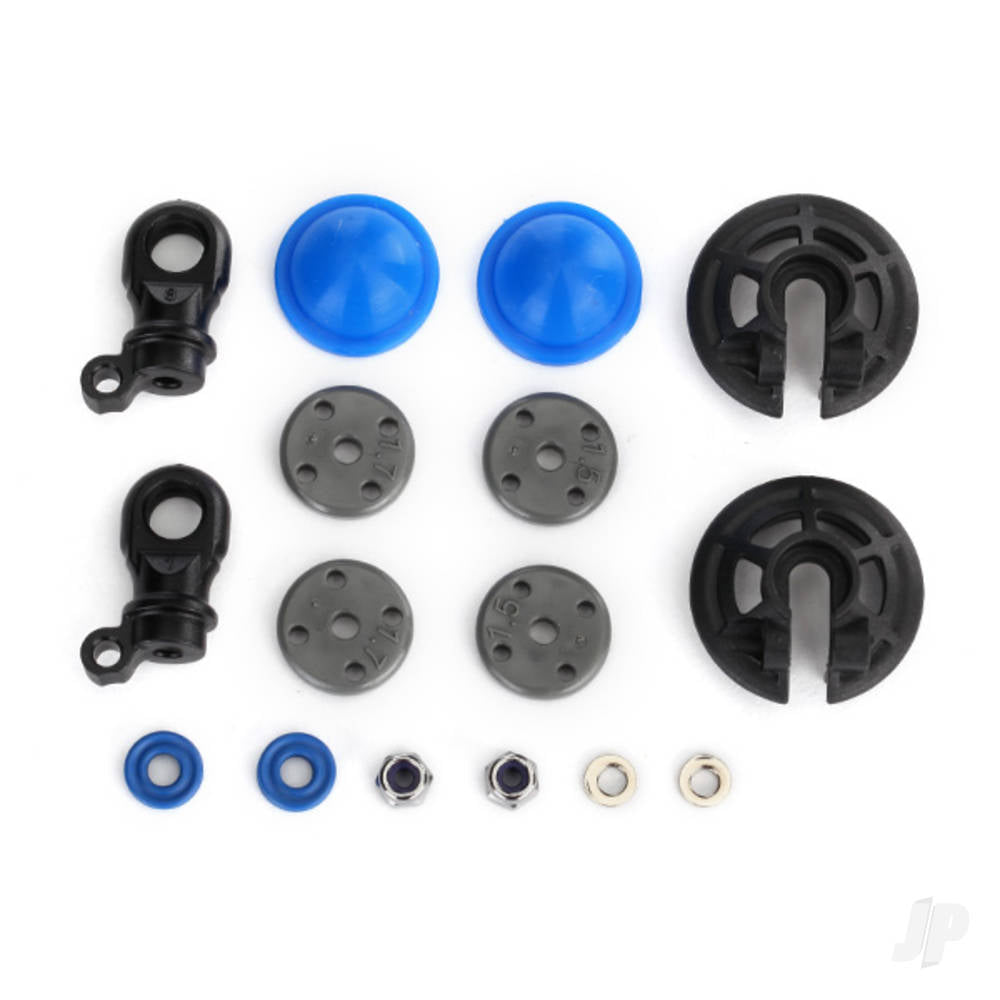 Traxxas Rebuild kit, GTR shocks (x-rings, bladders, pistons, piston nuts, shock rod ends) (renews 2 shocks) TRX8455