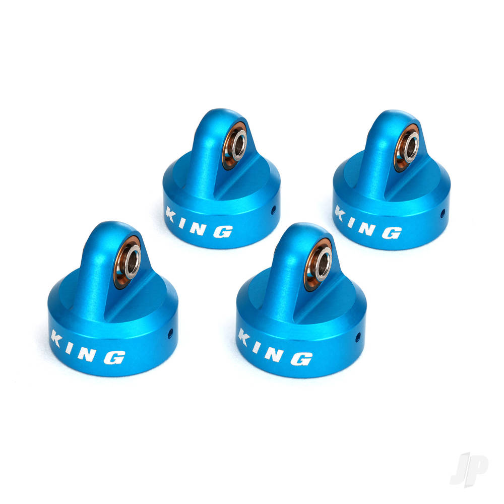 Traxxas Shock caps, aluminium (Blue-anodised), King shocks (4 pcs) TRX8457 5