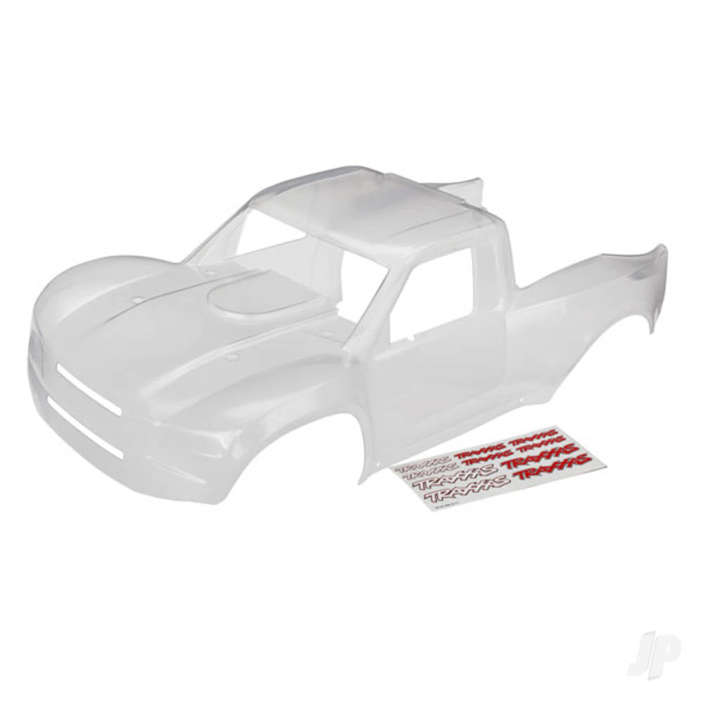 Traxxas Body, Desert Racer (clear, trimMedium, requires painting) / decal sheet TRX8511