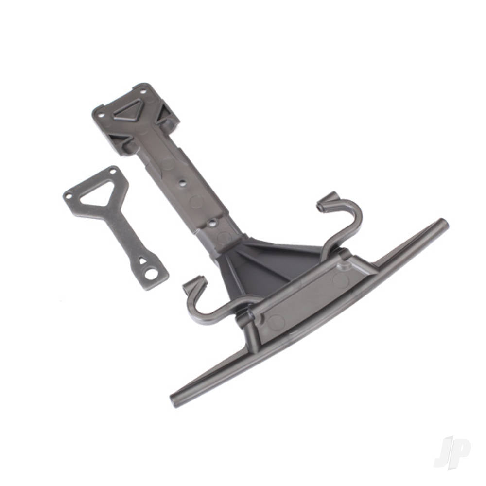 Traxxas Skid plate, Front (plastic) / support plate (Steel) TRX8537