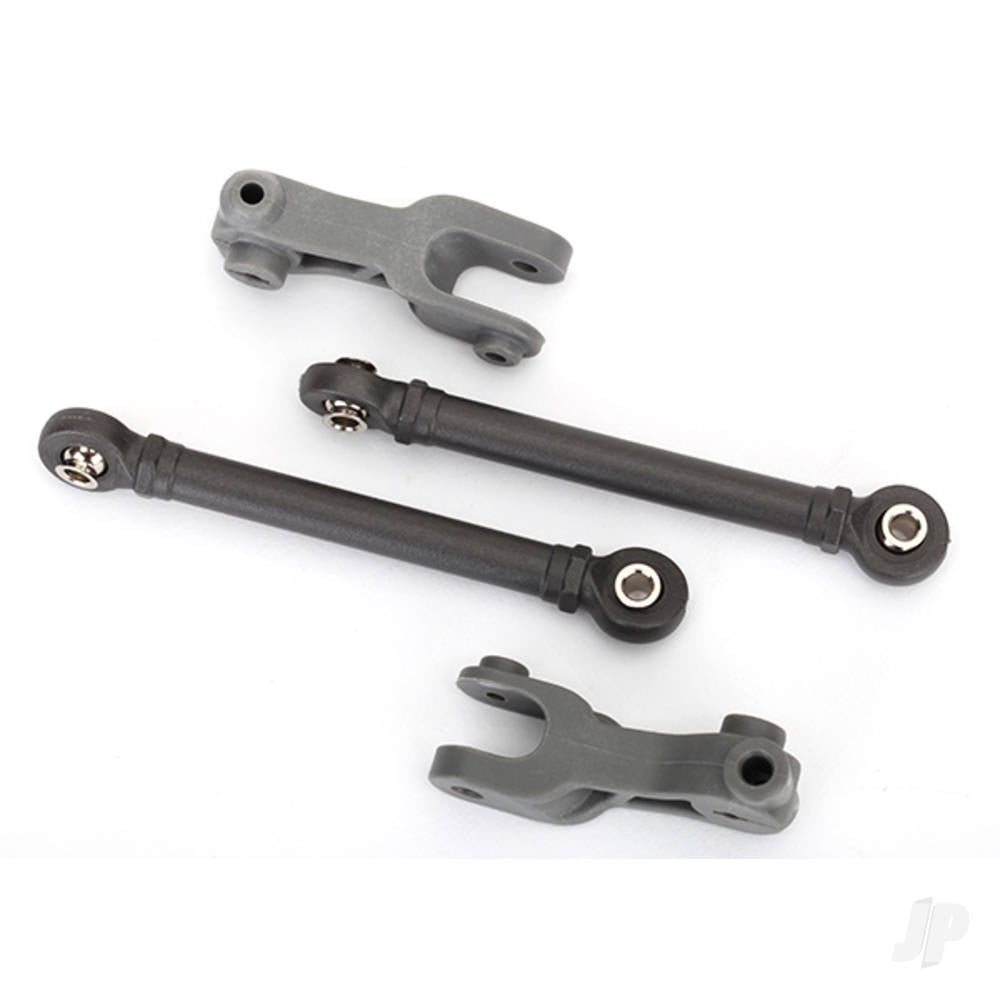 Traxxas Linkage, sway bar, Front (2 pcs) (assembled with hollow balls) / sway bar arm (left & right) TRX8596