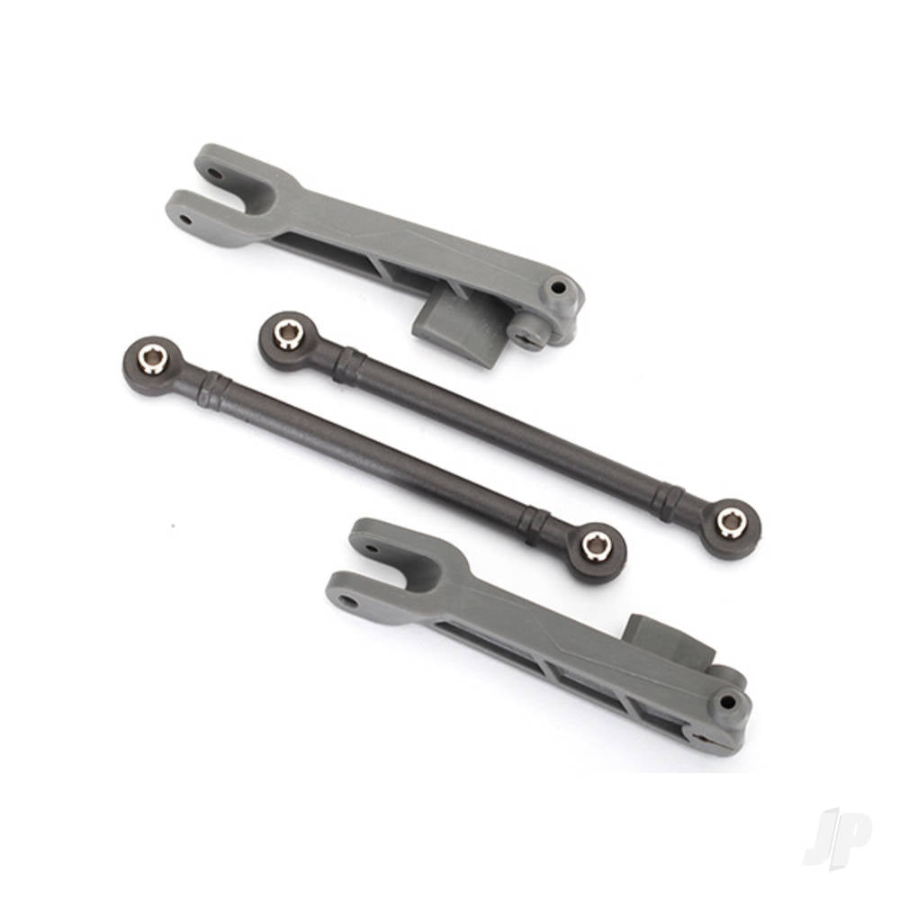 Traxxas Linkage, sway bar, Rear (2 pcs) (assembled with hollow balls) / sway bar arm (left &amp; right) TRX8597