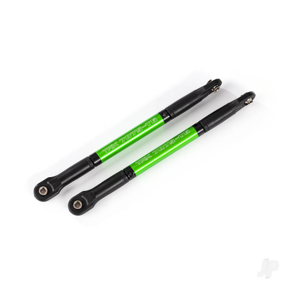 Traxxas Push rods, aluminium (Green-anodised) (2) (assembled with rod ends) TRX8619G