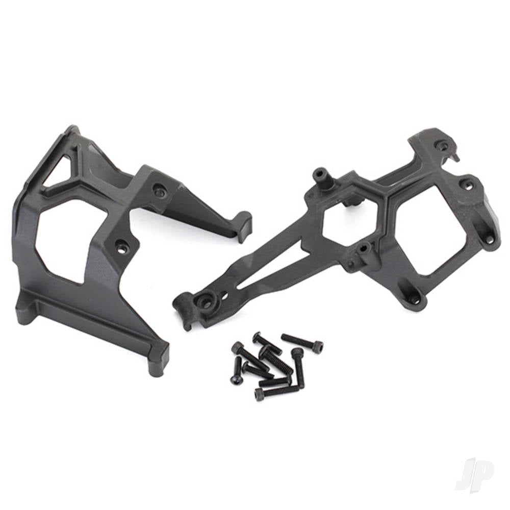 Traxxas Chassis supports, Front & Rear / 3x12mm BCS (4 pcs) / 3x15mm CS (4 pcs) / 4x14mm BCS (1pc) TRX8620