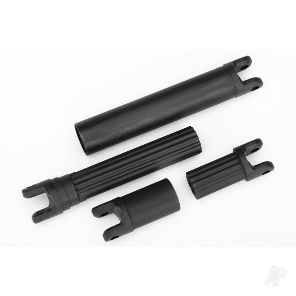 Traxxas Half shafts, Center (internal splined (2 pcs) / external splined (2 pcs)) (plastic parts only) TRX8655