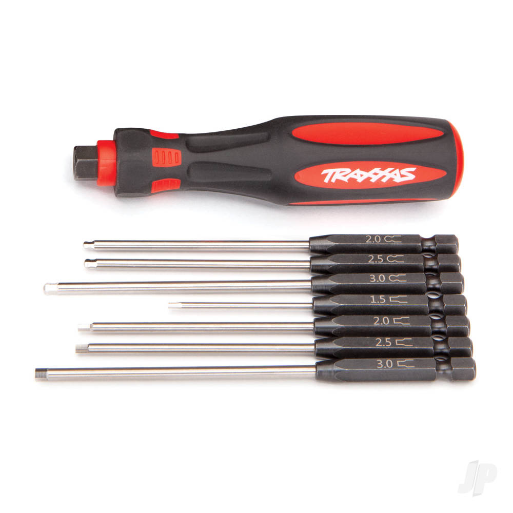 Traxxas 7-piece Metric Speed Bit Straight and Ball-end Hex Driver 'Master' Set TRX8711 6