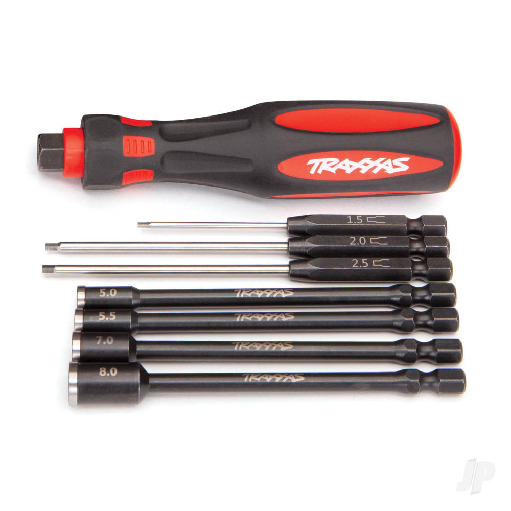 Traxxas 7-piece Metric Speed Bit Straight Hex and Nut Driver 'Essentials' Set TRX8712 6