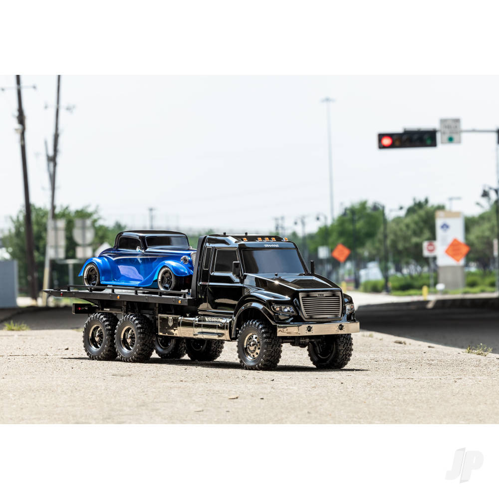 Traxxas Black TRX-6 Ultimate RC Hauler 1:10 6X6 Electric Flatbed Truck wit - TRX88086-84-BLK 17