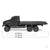 Traxxas Black TRX-6 Ultimate RC Hauler 1:10 6X6 Electric Flatbed Truck wit - TRX88086-84-BLK 26