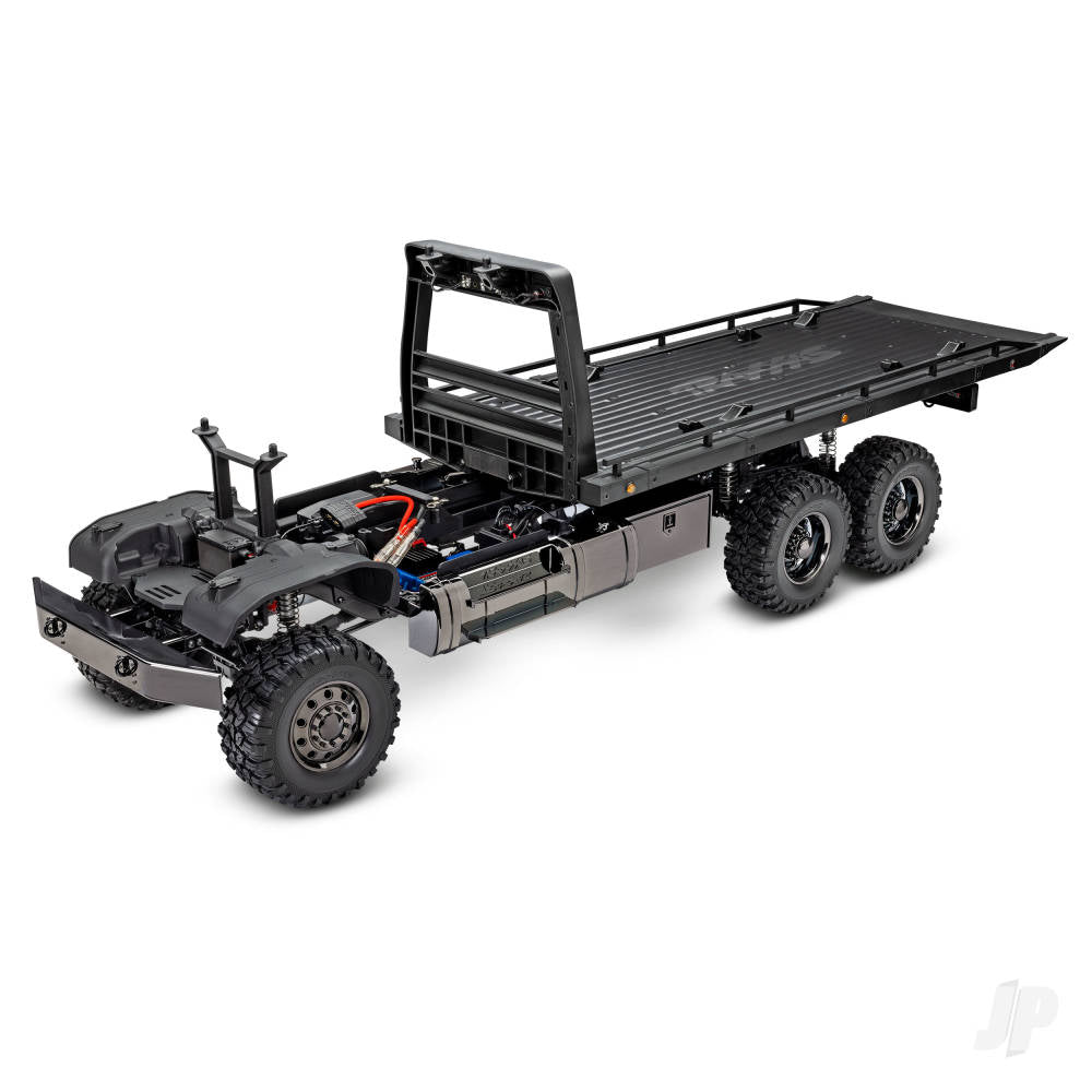 Traxxas Black TRX-6 Ultimate RC Hauler 1:10 6X6 Electric Flatbed Truck wit - TRX88086-84-BLK 9