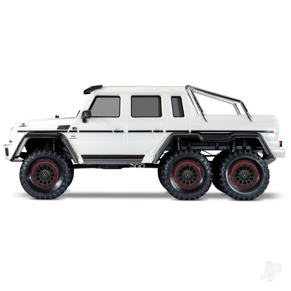 Traxxas Metallic White TRX-6 Mercedes-Benz G 63 AMG 1:10 6X6 Electric Scal - TRX88096-4-WHT 2