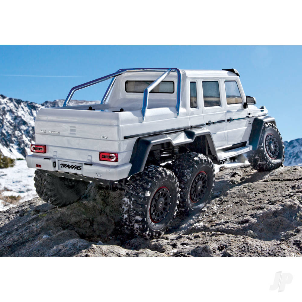 Traxxas Metallic White TRX-6 Mercedes-Benz G 63 AMG 1:10 6X6 Electric Scal - TRX88096-4-WHT 25