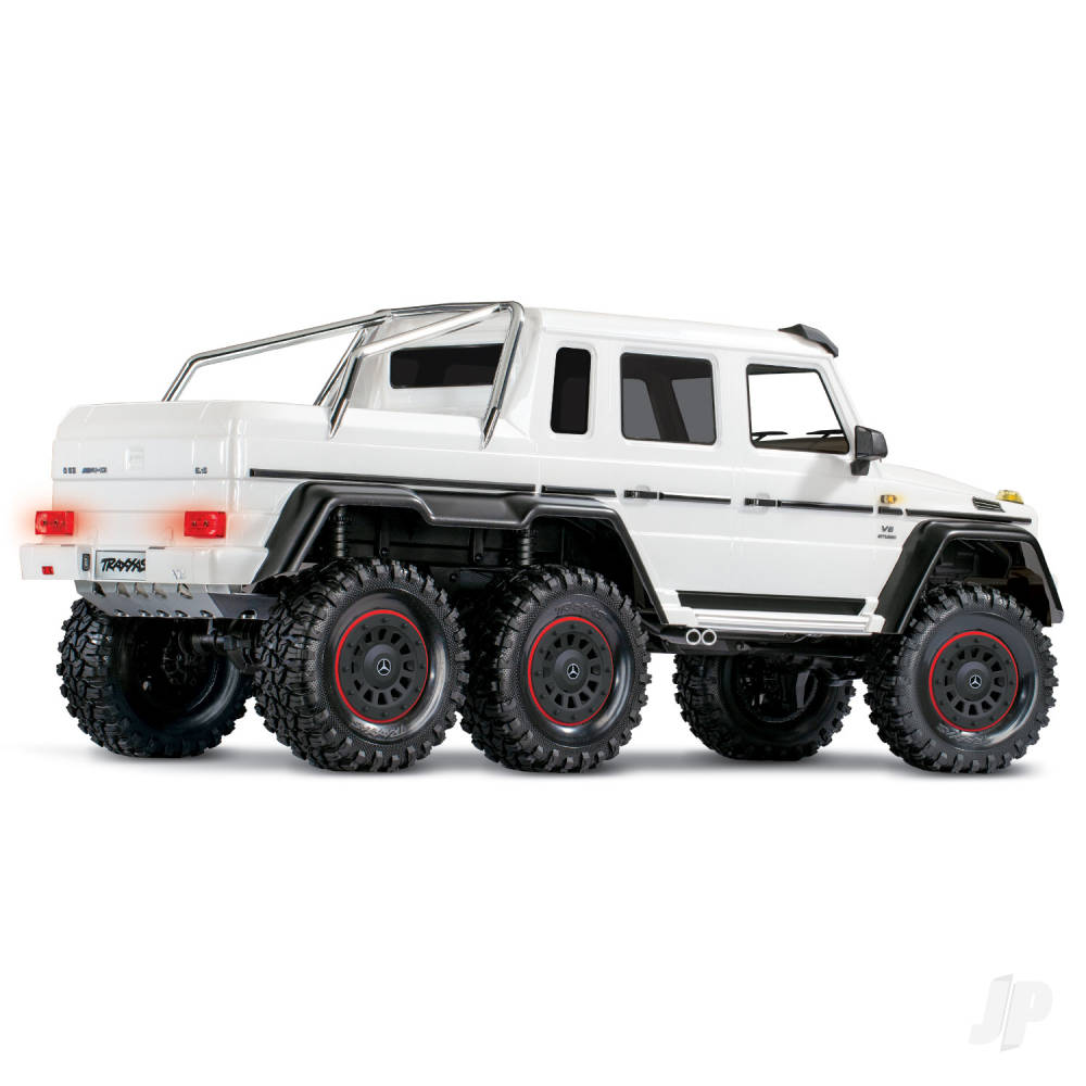 Traxxas Metallic White TRX-6 Mercedes-Benz G 63 AMG 1:10 6X6 Electric Scal - TRX88096-4-WHT 3