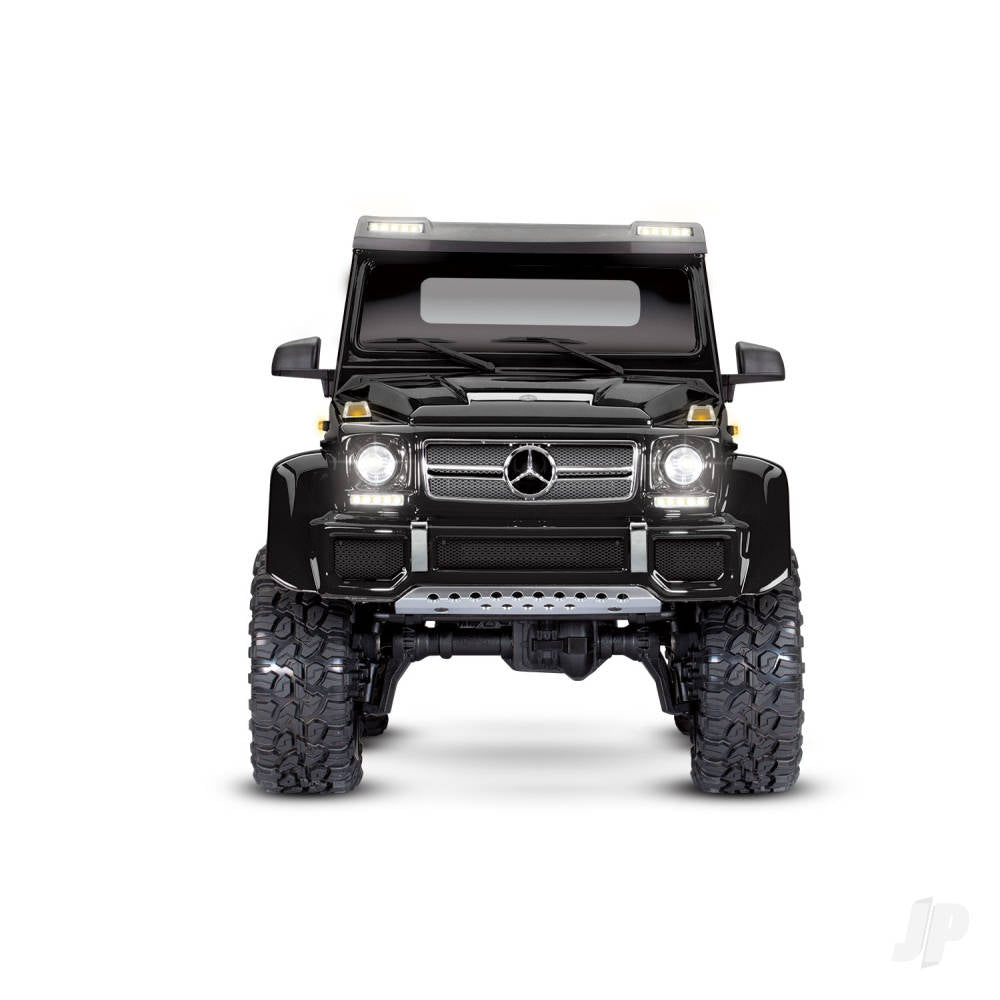 Traxxas TRX-6 Mercedes-Benz G 63 AMG XL-5 1:10 6X6 RTD Scale & Trail Crawler, Black (TRX88296-4-BLK)
