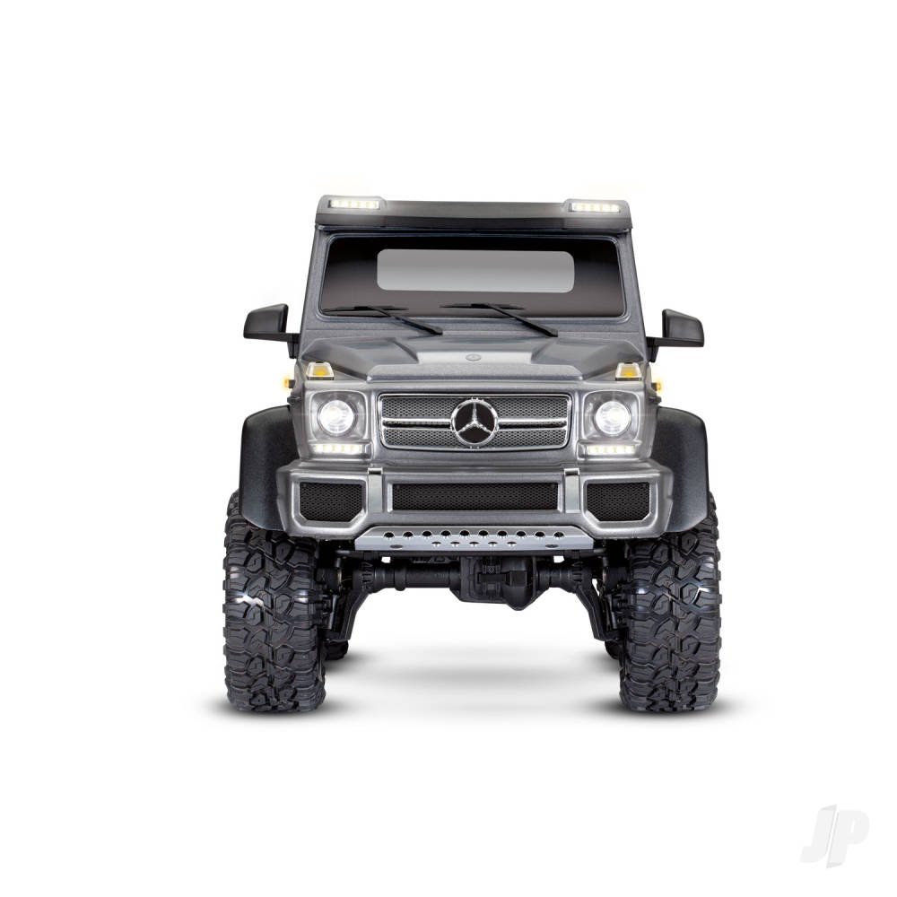 Traxxas TRX-6 Mercedes-Benz G 63 AMG XL-5 1:10 6X6 RTD Scale & Trail Crawler, Silver (TRX88296-4-SLVR)