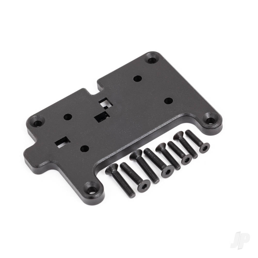 Traxxas Mounting plate, winch/ 3x15mm CCS (4)/ 2.5x12mm CCS (4) (fits TRX-6 Ultimate RC Hauler) TRX8844X