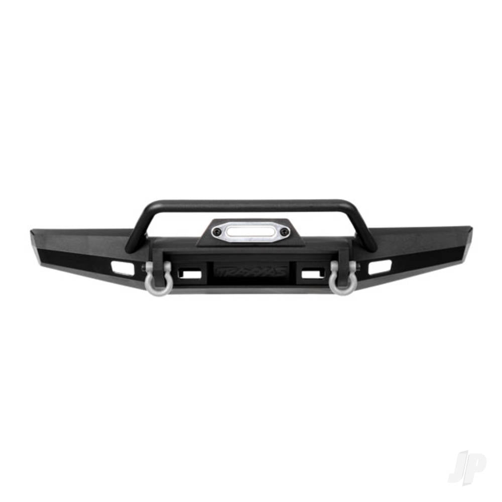 Traxxas Bumper, front, winch, medium (includes bumper mount, D-Rings, fairlead, hardware) (fits TRX-4 1979 Bronco and 1979 Blazer with 8855 winch) (217mm wide) TRX8867