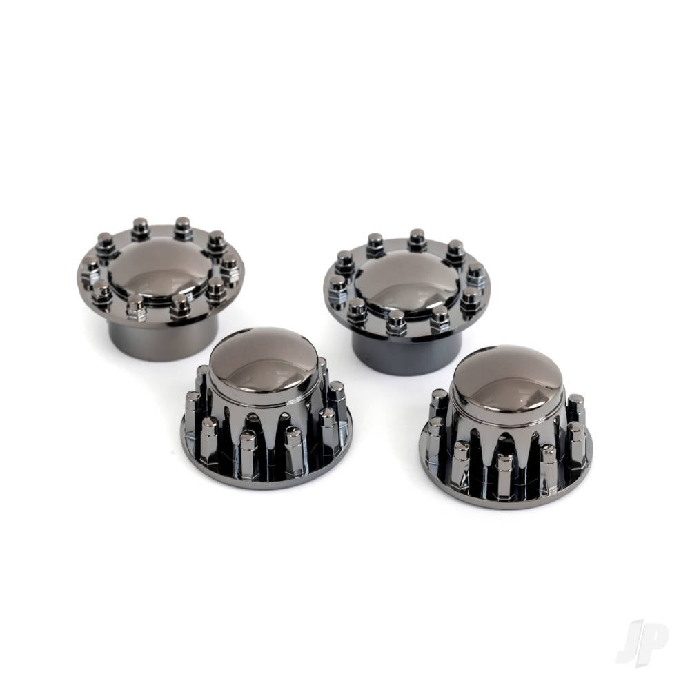 Traxxas Center Caps, Front (2 pcs) Rear (2 pcs) TRX8876R