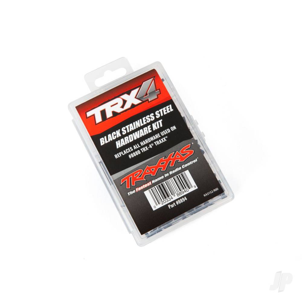 Traxxas Hardware kit, black stainless Steel, TRX-4 Traxx (contains all stainless Steel hardware used on #8880 TRX-4 Traxx) TRX8894