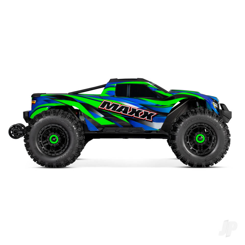 Traxxas Green Maxx 1:10 4X4 Brushless Electric RTR Monster Truck (+ TQi 2- - TRX89086-4-GRN 1