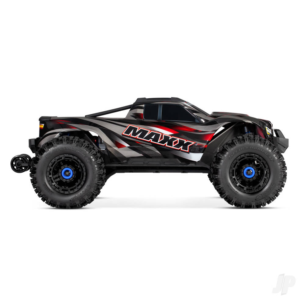 Traxxas Red Maxx 1:10 4X4 Brushless Electric RTR Monster Truck (+ TQi 2-ch - TRX89086-4-RED 1