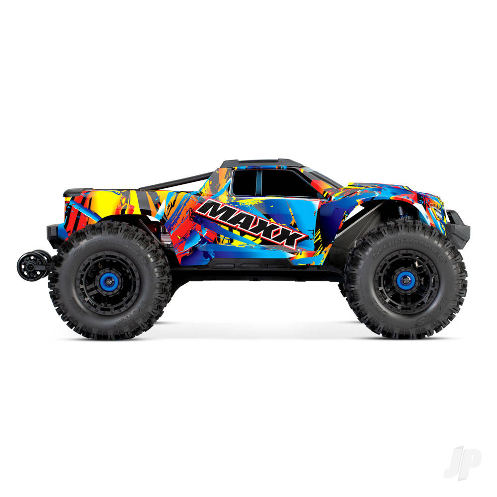 Traxxas Maxx VXL 1:10 4X4 RTR Monster Truck, Rock-n-Roll (TRX89086-4-RNR)