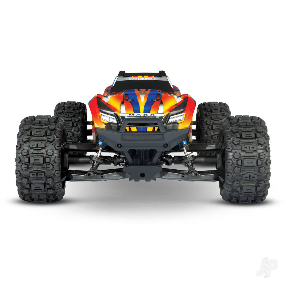 Traxxas Yellow Maxx 1:10 4X4 Brushless Electric RTR Monster Truck (+ TQi 2 - TRX89086-4-YLW 1