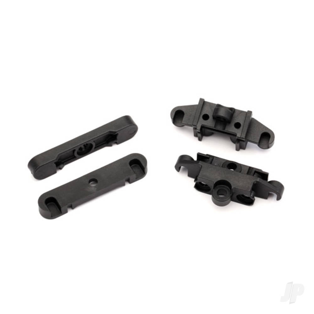 Traxxas Mount, tie bar, Front (1pc) / Rear (1pc) / suspension pin retainer, Front or Rear (2 pcs) TRX8916