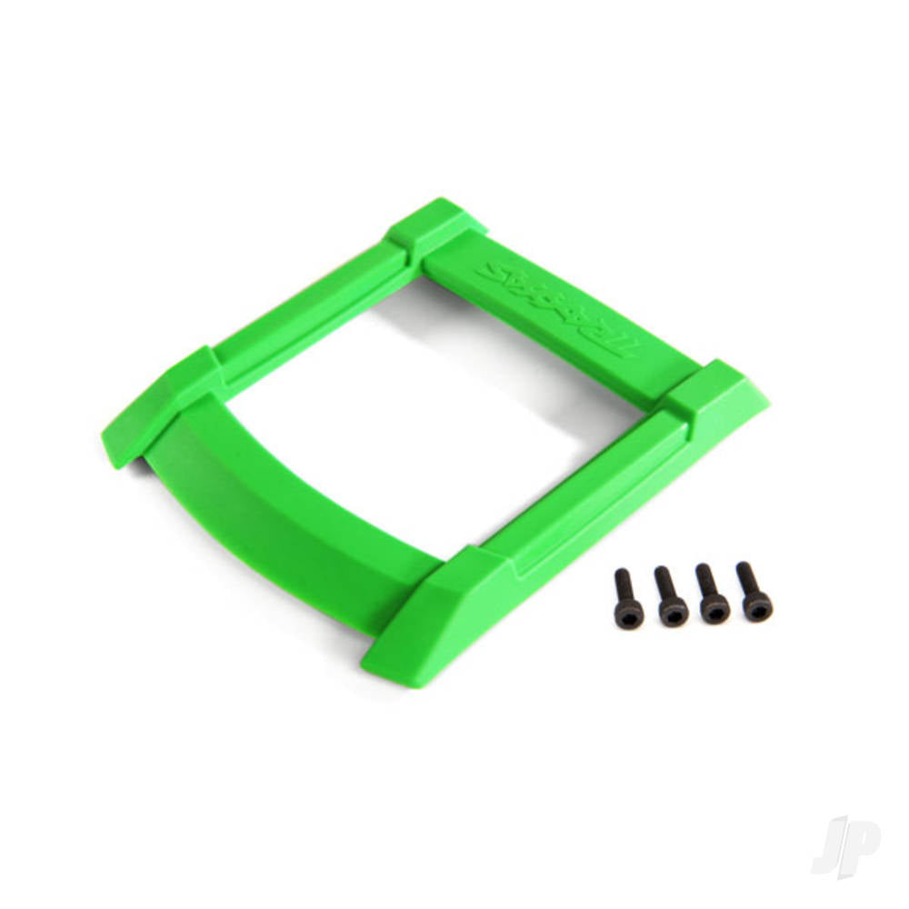 Traxxas Skid plate, roof (Body) (Green) / 3x12mm CS (4 pcs) TRX8917G