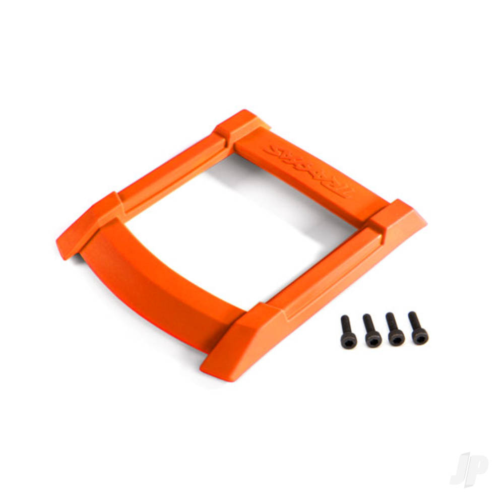 Traxxas Skid plate, roof (Body) (orange) / 3x12mm CS (4 pcs) TRX8917T