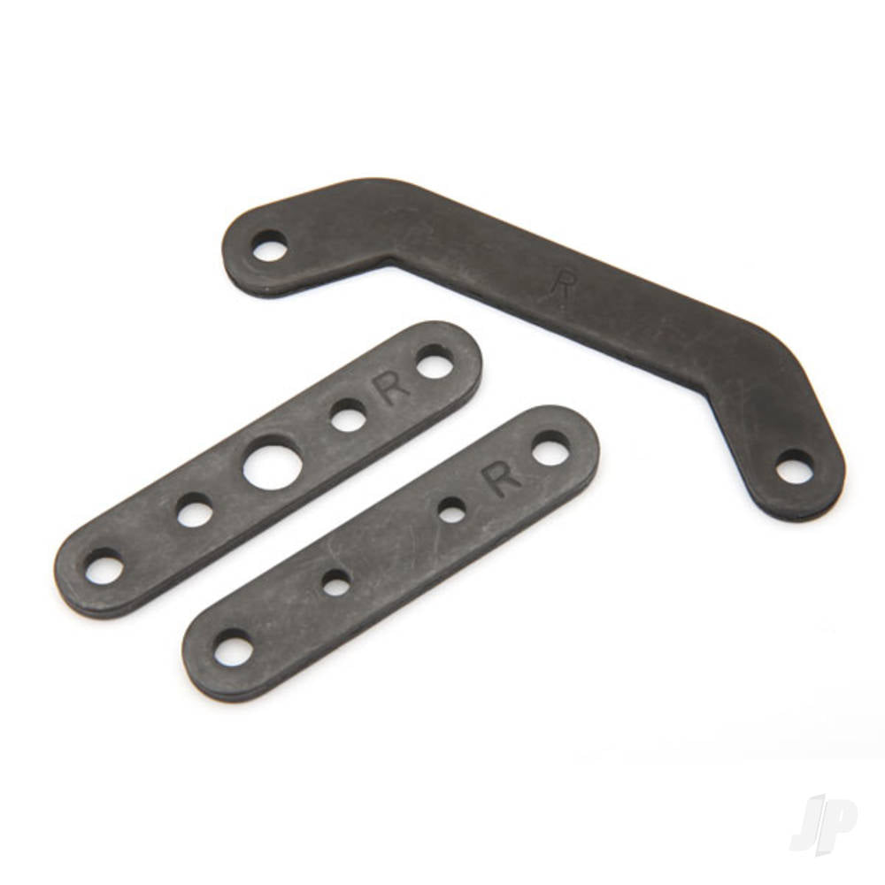 Traxxas Bulkhead tie bar, Rear, upper (1pc) / lower Front (1pc) / lower Rear (1pc) (Steel) TRX8927