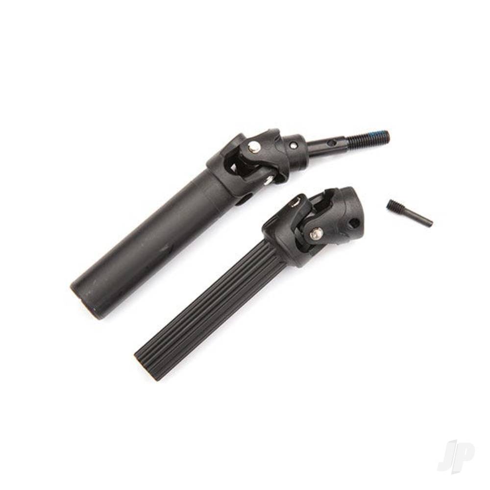 Traxxas Driveshaft assembly, Front or Rear, Maxx Duty (1pc) (left or right) (fully assembled, ready to install) / screw pin (1pc) TRX8950