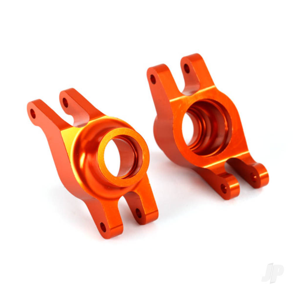 Traxxas Carriers, stub axle (orange-anodised 6061-T6 aluminium) (Rear) (2 pcs) TRX8952A