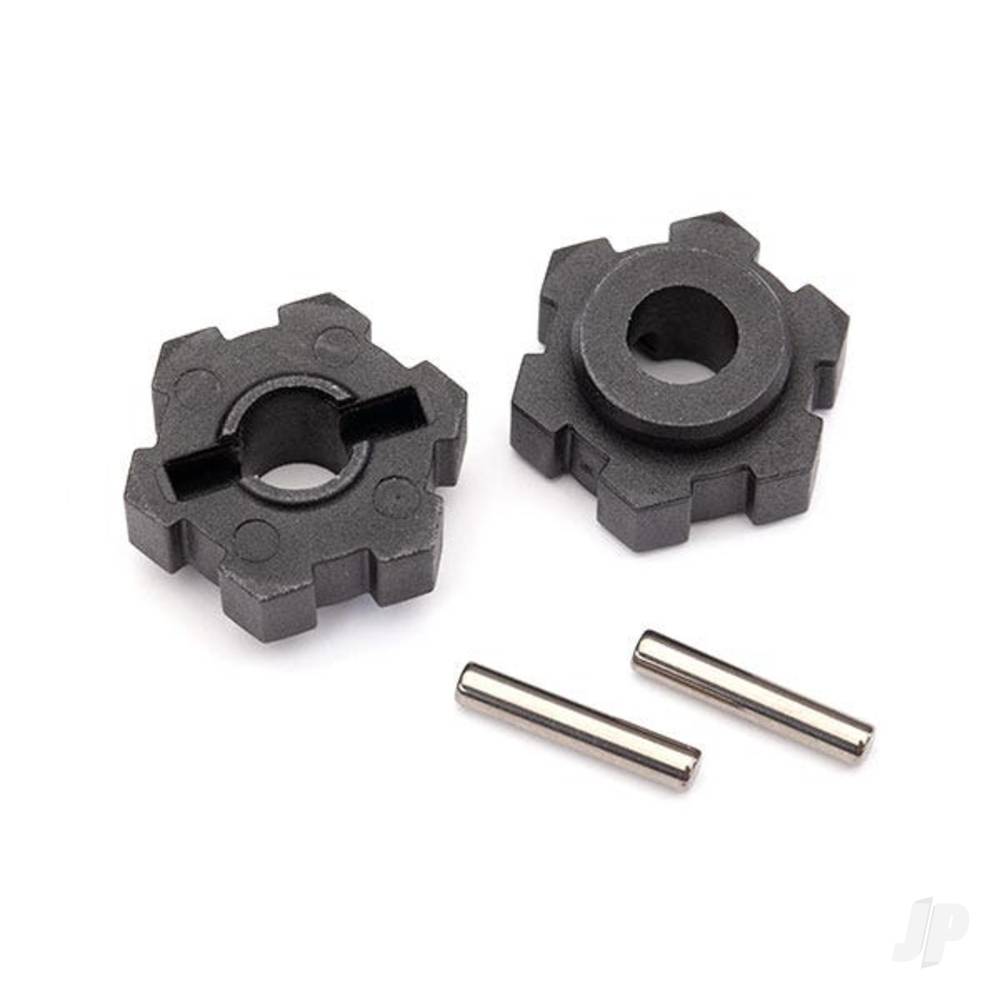 Traxxas Wheel Hubs, hex (2 pcs) / 2.5x12 pins (2 pcs) TRX8956