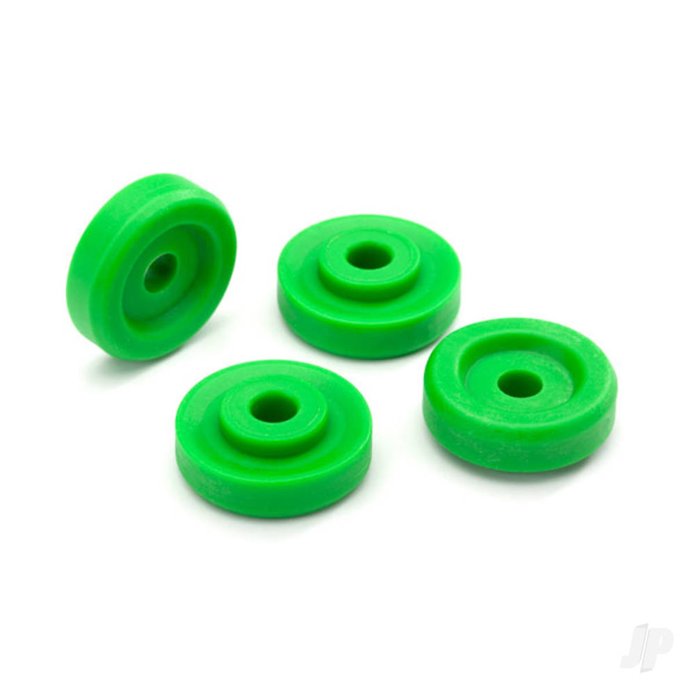 Traxxas Wheel washers, Green (4 pcs) TRX8957G