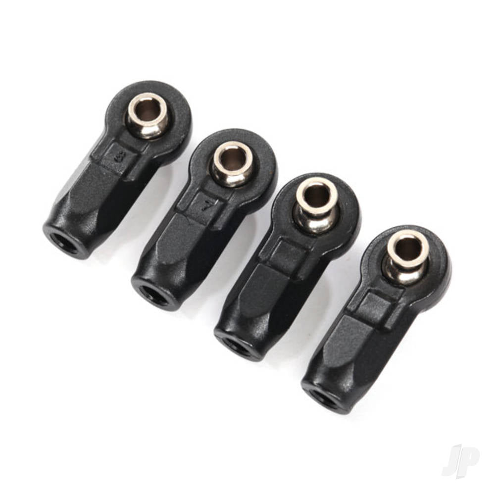 Traxxas Rod ends (4 pcs) (assembled with Steel pivot balls) (replacement ends for #8547A, 8547R, 8547X, 8948A, 8948G, 8948R, 8948X, 8997A, 8997G, 8997R, 8997X) TRX8958