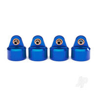 Traxxas Shock caps, aluminium (Blue-anodised), GT-Maxx shocks (4 pcs) TRX8964X