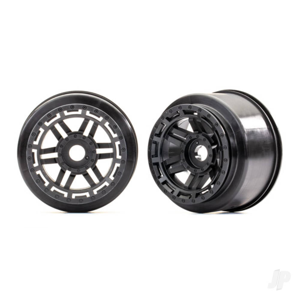 Traxxas Wheels (Black) (2 pcs) TRX8971