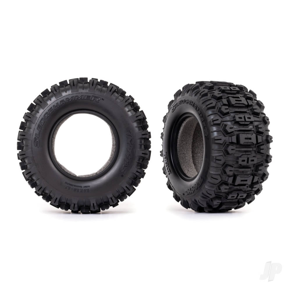 Traxxas Tyres, Sledgehammer (2)/ foam inserts (2) TRX8974