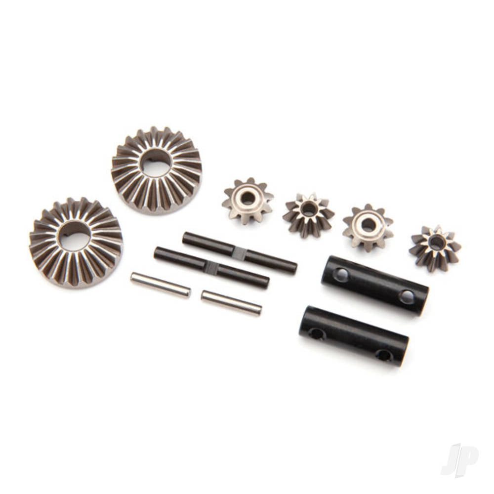 Traxxas Gear Set, Differential (output gears (2 pcs) / spider gears (4 pcs) / spider gear shaft (2 pcs) / output shaft (2 pcs) / 2.5X13.8 pin (2 pcs)) TRX8982