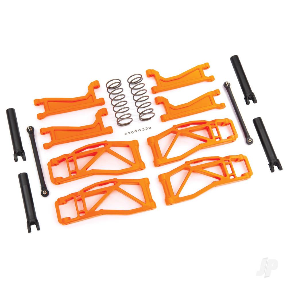 Traxxas Suspension kit, WideMaxx, orange (includes Front &amp; Rear suspension - TRX8995T Main