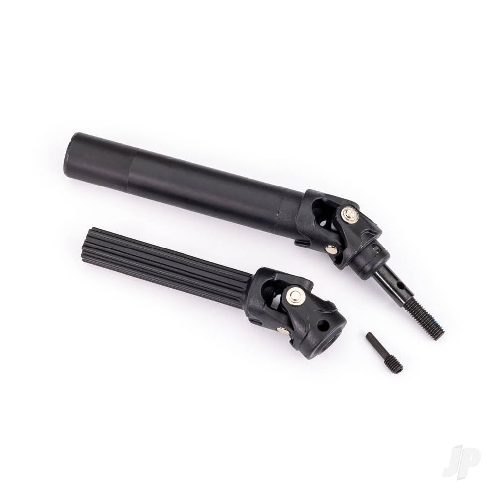 Traxxas Driveshaft assembly, front or rear, Maxx Duty (1) (left or right) (fully assembled, ready to install)/ screw pin (1) (for use with #8995 WideMaxx suspension kit) TRX8996T