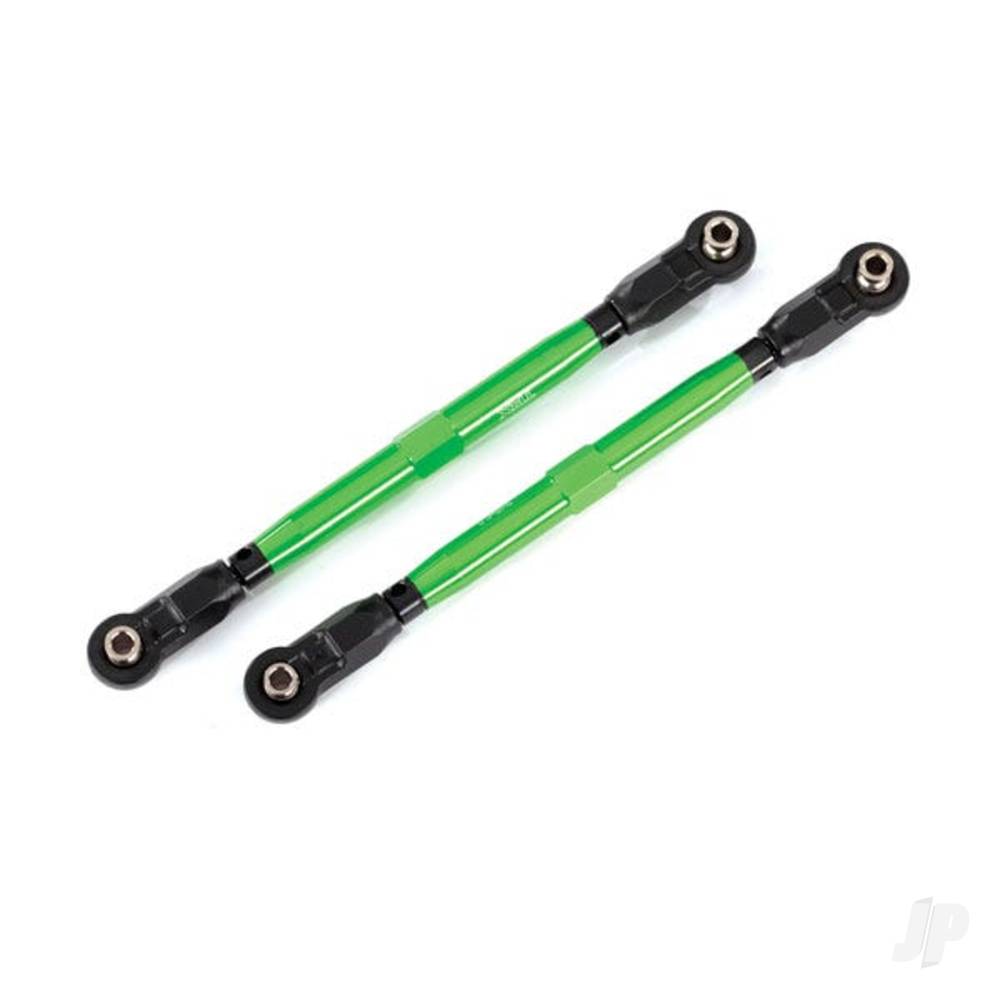 Traxxas Toe links, Front (Tubes Green-anodised, 6061-T6 aluminium) (2 pcs) (for use with #8995 WideMaxx suspension kit) TRX8997G