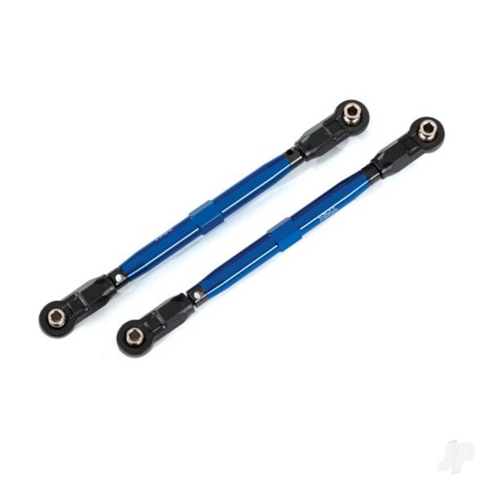 Traxxas Toe links, Front (Tubes Blue-anodised, 6061-T6 aluminium) (2 pcs) (for use with #8995 WideMaxx suspension kit) TRX8997X