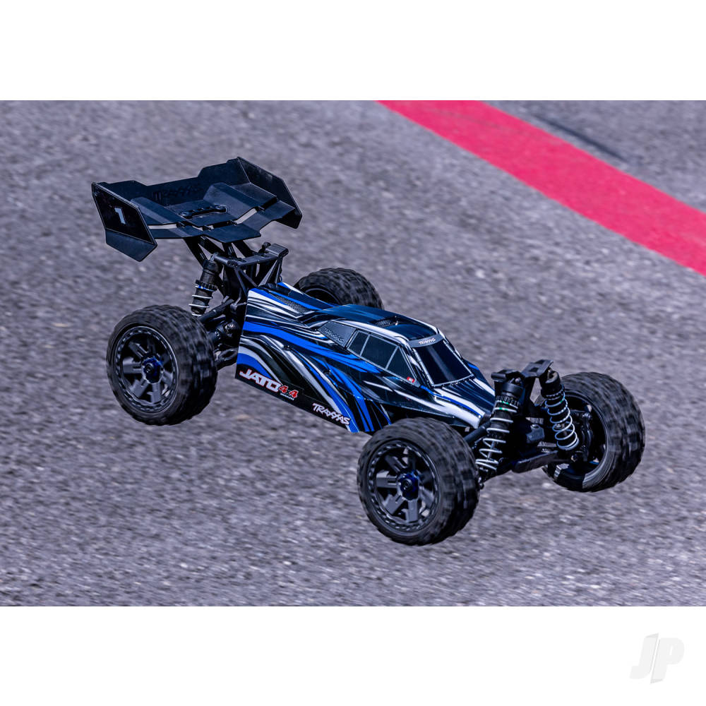 Jato 4X4 BL-2S 1:8 4WD RTR Racing Buggy, Blue (+ TQ 2-ch, BL-2S, 3300kV, Clipless Body)